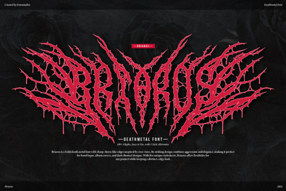 Briaros: Unleash Raw Aggression in Your Designs