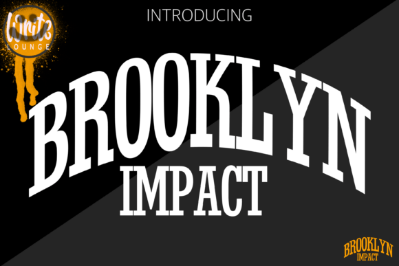 Brooklyn Impact: The Bold Varsity Typeface for Team Branding