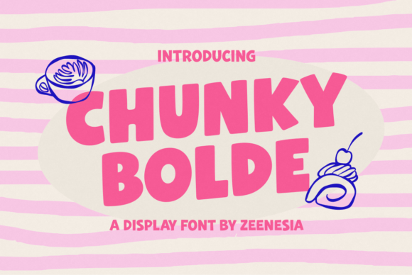 Chunky Bolde: A Bold Font for Joyful Branding