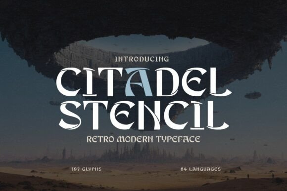 Citadel Stencil: Where Retro Charm Meets a Cutting-Edge Attitude