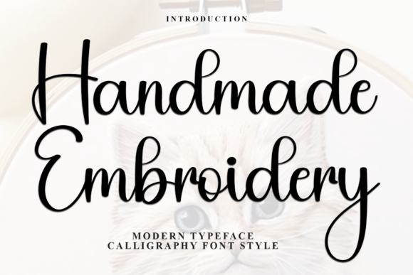 Handmade Embroidery: A Font That Feels Like a Warm Hug