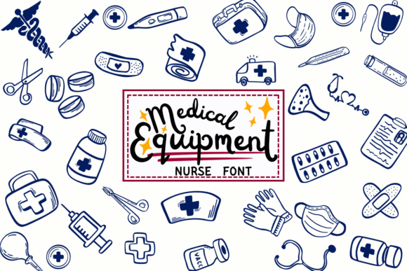 Medical Equipment Nurse: Infusing Healthcare Graphics with Whimsy