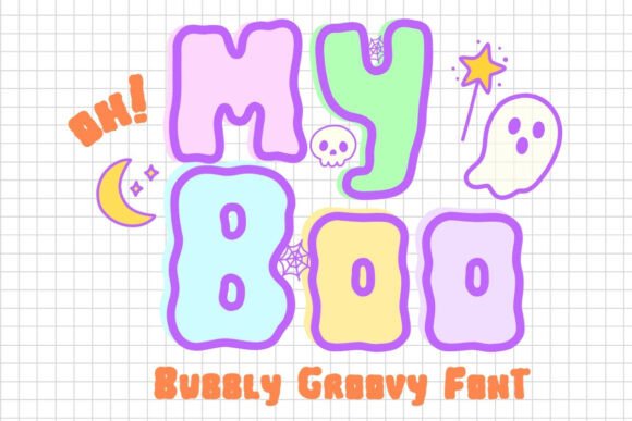 My Boo: A Playful Halloween Font for Spooky-Cute Designs