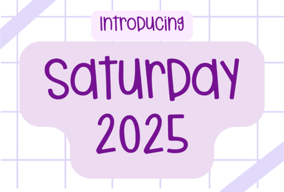 Saturday 2025: The Handwritten Font That Feels Like a Deep Breath