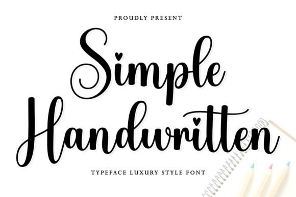 Simple Handwritten: A Font That Feels Like a Warm Hug
