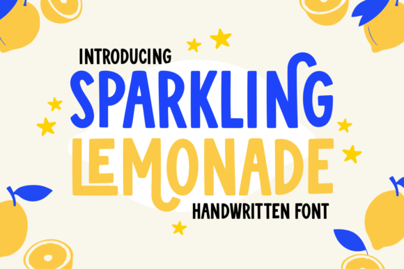 Sparkling Lemonade: A Font That Captures Summer Joy