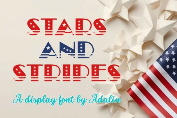 Stars and Stripes: A Bold Type for July 4th Projects