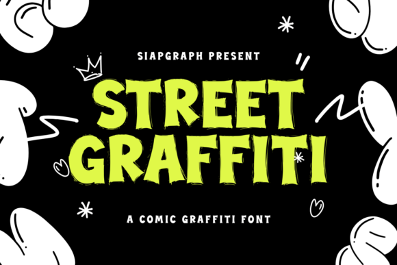 Street Graffiti: A Font with Urban Energy for Modern Design